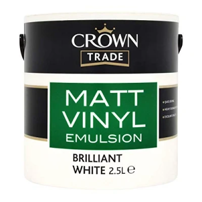 Image of Crown Vinyl Matt Brilliant White 2.5L