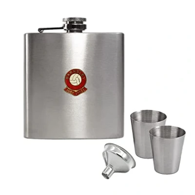 Image of Barnsley Hip Flask Gift Set
