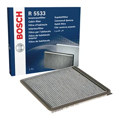 Image of 6441EH Pollen Filter BOSCH 1 987 435 533 Activated Carbon 216,3mm 211mm 18,5mm CITROËN: Berlingo / First I, Xantia Hatchback