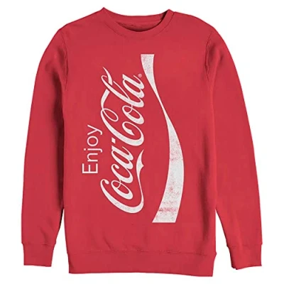 Image of Coca Cola Men&#039;s Canned Sweatshirt, Red, L