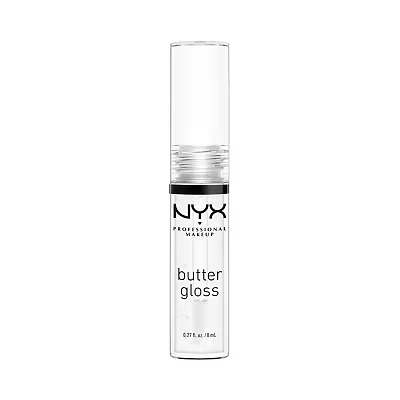 Image of NYX PROFESSIONAL MAKEUP Butter Gloss, Non Sticky Lip Gloss Sugar Glass (Clear)