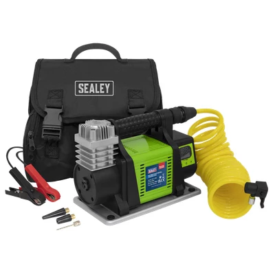 Image of Sealey Digital Tyre Inflator 12V Heavy Duty
