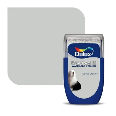 Image of Dulux Easycare Washable &amp; Tough Tester Paint, Goose Down, 30 ml