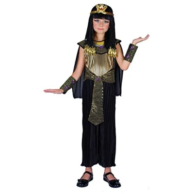 Image of Wicked Costumes Girls Queen Cleopatra Fancy Dress Costume X Large (11 13 years)
