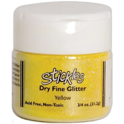 Image of Ranger Stickles Dry Fine Glitter, Yellow
