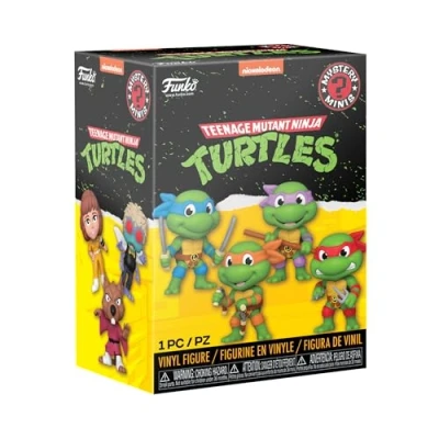 Image of Funko Mystery Mini Teenage Mutant Ninja Turtles (Teenage (TMNT) ) 1 Of 12 to Collect Styles Vary Collectable Vinyl Figure Gift Idea Official Merchandise TV Fans