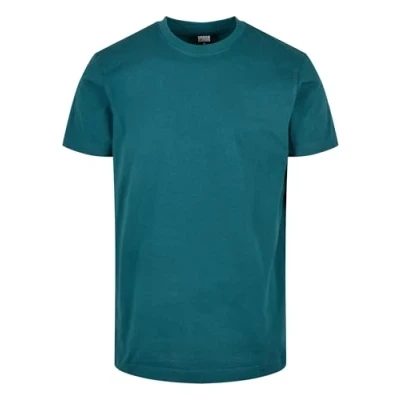 Image of Urban Classics TEE Basic Tshirt, Men&#039;s, Size: 3XL, Teal