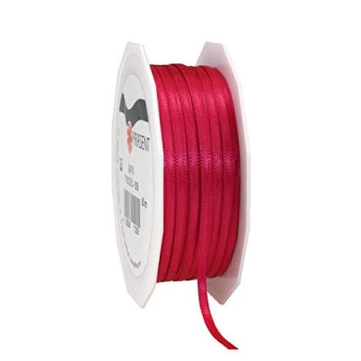 Image of C.E. Pattberg SATIN magenta gift ribbon, 55 yards for Wrapping Gifts, 0.12 inches width, Ribbon Decorating &amp; Crafting, Decorative every occasion