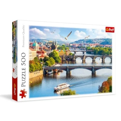 Image of Trefl 37382 Prague, Czech Republic 500 Teile, Premium Quality, für Erwachsene und Kinder ab 10 Jahren Puzzles, Multicoloured