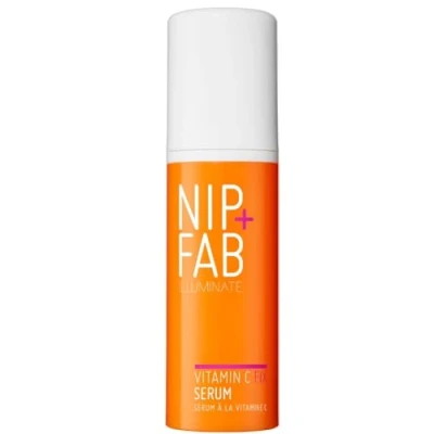 Image of Nip + Fab Vitamin C Fix Serum for Face with Carrot Oil and Acai Berry Extract, Antioxidant Skin Brightening Toning, 50 ml