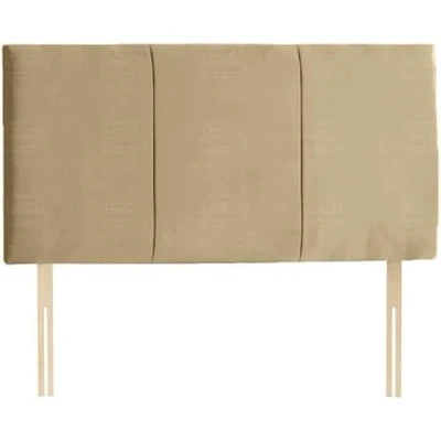 Image of Gallop Sleep Alton Plush Velvet Headboard for Divan Bed Bedroom Furniture (Small Double 4 FEET, Height 20 INCHES, Coffee)