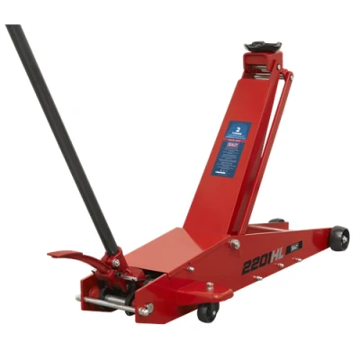 Image of Sealey Trolley Jack 2 Tonne Long Reach High Lift Commercial