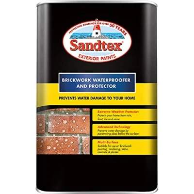 Image of Sandtex Retail Brickwork Waterproof Protector Clear 5 L