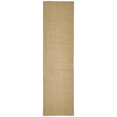 Image of vidaXL Sisal Rug for Scratching Post 66x250 cm