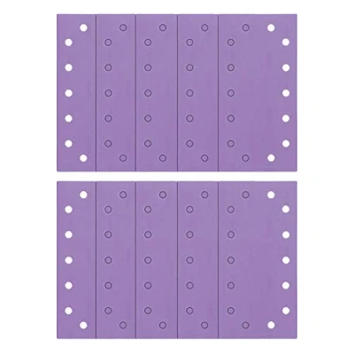 Image of Trend Aluminium Oxide 1/2 Sheet 115 x 230mm 240 Grit Sanding Sheets, AB/HLF/240A, Pack of 10