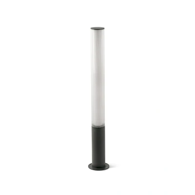 Image of Tura 105cm Outdoor Bollard Dark Grey IP65 3000K