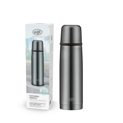 Image of Alfi Thermos Flask, Stainless Steel, Cool Grey, 0,5 Liter