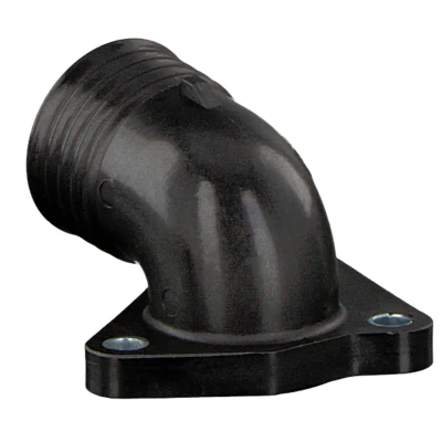 Image of 11531743199 Coolant Flange FEBI BILSTEIN 23743 Plastic Cylinder Head with seal BMW: 3 Saloon, Compact, Z3 Roadster