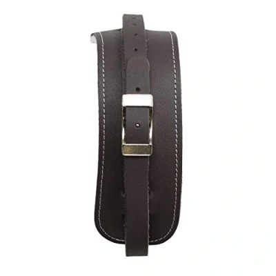 Image of Perri’s Leathers Ltd. Guitar Strap Basic Leather Vintage Brown Adjustable For Acoustic/Bass/Electric Guitars Made in Canada (BVM 241)