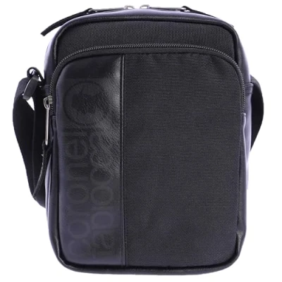 Image of Coronel Tapiocca Men&#039;s Bolso bandolera para hombre Amado Shoulder Bags, Black, 16x7x21 cm