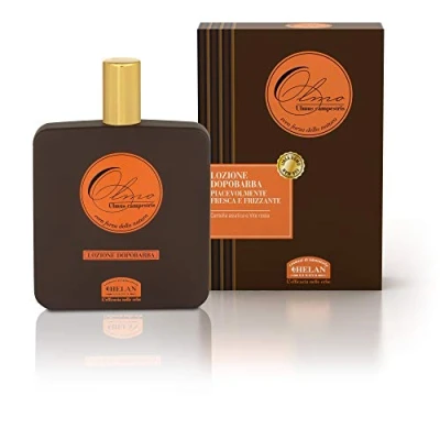 Image of Helan, Olmo Mens Aftershave with Refreshing Notes, Men to Soothe the Skin After Shaving, Perfume for Asian Centella Face Skin, Shave 100 ml Made in Italy