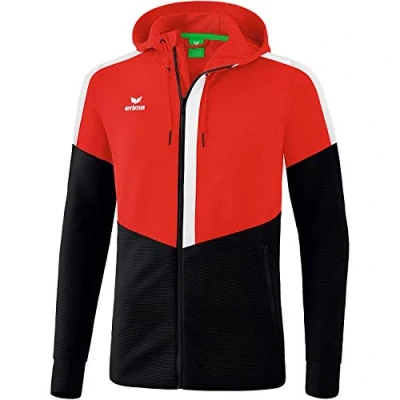 Image of Erima Squad Sports Trainings Top Red/Black/White, X Large