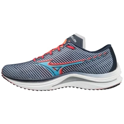 Image of Mizuno Men&#039;s Wave Rebellion, India Ink/Scuba Blue, 9 UK