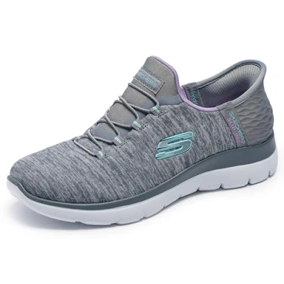 Image of Skechers Women&#039;s 149937 Gymt Running Shoe, Grey Mint, 3 UK