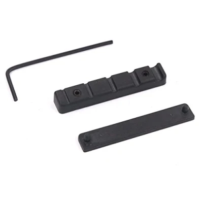 Image of Alnicov Adjustable POM Nut for 5 Strings Bass Guitar,Black