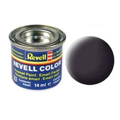 Image of Revell 14ml Email Color Enamel Paint (Tar Black Mat Finish)