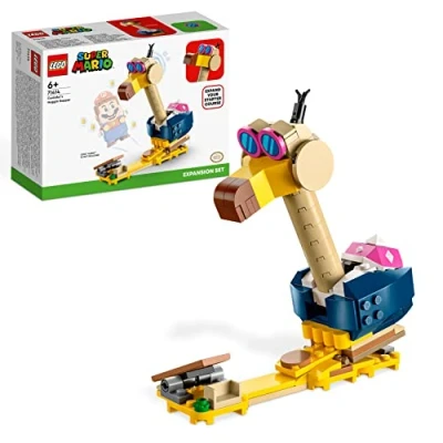 Image of LEGO 71414 Super Mario Conkdor&#039;s Noggin Bopper Expansion Set, Buildable Toy to Combine with Mario, Luigi or Peach Starter Course, Gifts for Kids 6 Plus