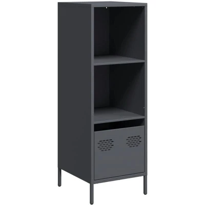 Image of vidaXL Highboard Anthracite 35x39x103.5 cm Steel