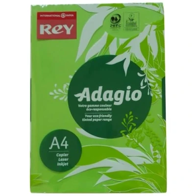 Image of Adagio 30218 A4 80 gsm Rey Paper Deep Green (Pack of 500 Sheets)