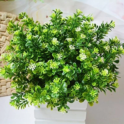 Image of ZHOUBA Artificial Plant Flower Fake Leaf Foliage Indoor Outdoor Office Garden Decor Tool