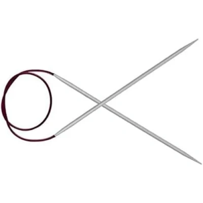 Image of KnitPro Basix Aluminium Circular Needle 150cm 3.25mm 3pcs