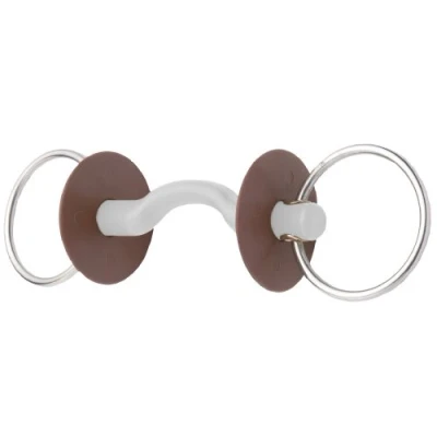 Image of Tongue Port Snaffle, Ring 7,5 cm, Size 130 mm, Soft