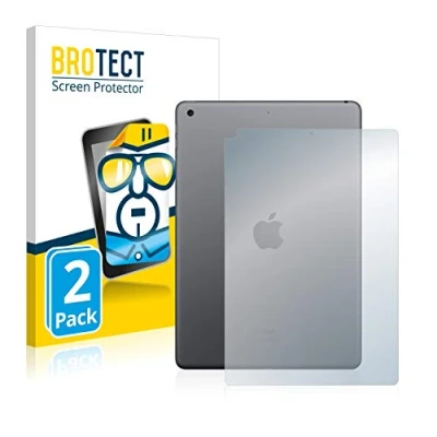 Image of brotect Screen Protector compatible with Apple iPad 10.2&quot; WiFi 2020 (Back, 8th Gen.) (2 Pack) HD Clear Protection Film