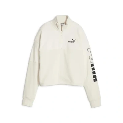 Image of PUMA POWER Colorblock High Neck Crew Winterized