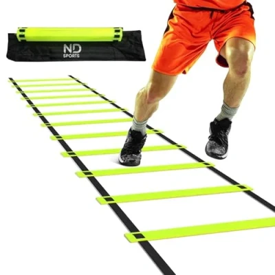 Image of ND Sports Speed Agility Football Fitness Training Ladder, 2 Meter Length