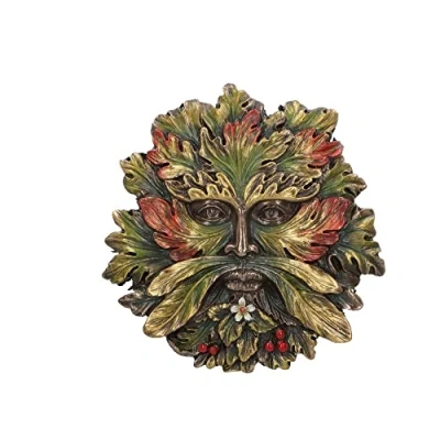 Image of Nemesis Now Summer Solstice Wall Plaque, Green, 13cm