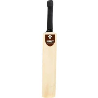 Image of Mini Signature Bat Cricket Miniature Autograph 13.5&quot; inches Length (Surrey)