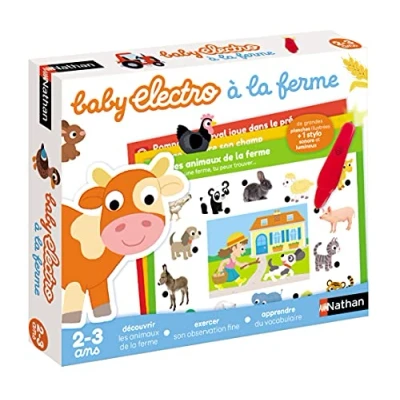 Image of Nathan Baby Electro the Farm 31621 Electronic Educational Game for Children Aged 2 to 3 Years