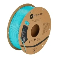 Image of Polymaker ASA Filament 1.75mm Teal ASA, 1kg Heat Resistant Weather 1.75 Cardboard Spool PolyLite 3D Printer Teal, Perfect for Printing Outdoor Functional Parts
