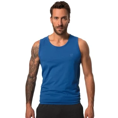 Image of JP 1880 Men&#039;s Tanktop Top, Blue 00, XXL