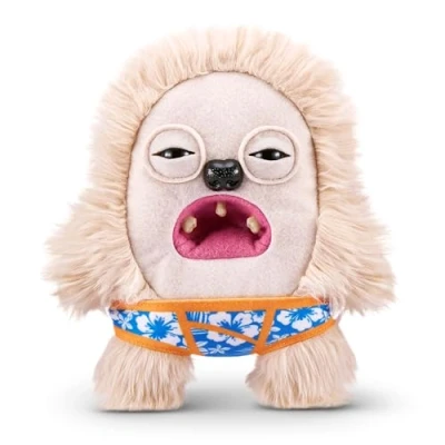 Image of Fuggler Vacay Vibes by ZURU, Funny Ugly Monster, Plush, Collectible, Toy (Hedge Grog cream)