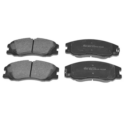 Image of 095459512 Brake pad set BLUE PRINT ADG04285 Front Axle with acoustic wear warning VAUXHALL: Antara, CHEVROLET: Captiva, OPEL: Antara