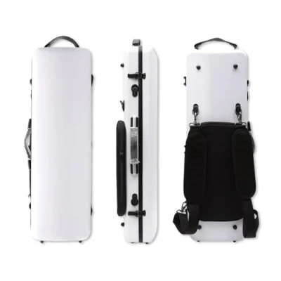 Image of Yinfente Advance Violin Case 4/4 Carbon fiber cases Hard Shell for with back Strap strong handle easy to carry