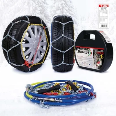 Image of Bottari [Goodyear] 18833 “Rapid T2&quot; 9mm Snow Chains, Size 130, ABS and ESP Compatible