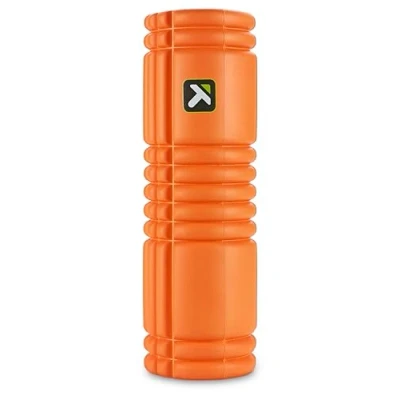 Image of TRIGGERPOINT Grid Vibe Plus, Vibrating Foam Roller, Deep Tissue Muscle Massage, Cordless and Rechargeable, Orange, 12&quot;/30cm