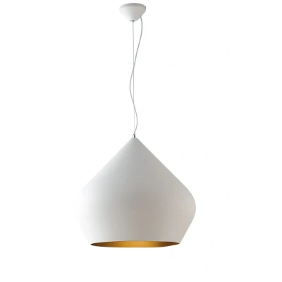 Image of Tholos Dome Ceiling Pendant, White E27